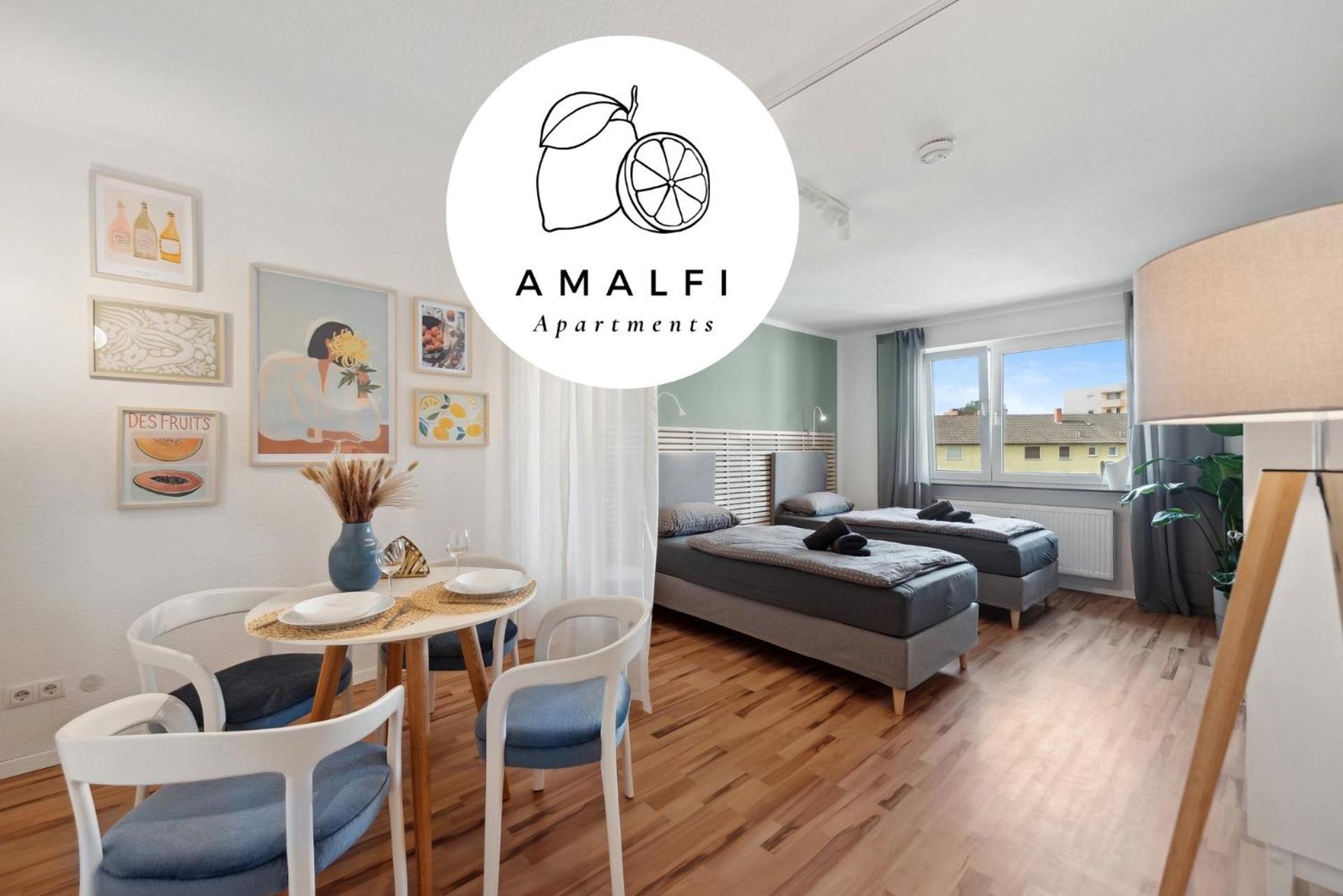 Amalfi Apartments A01 - Gemuetliche 2 Zi-Wohnung Mit Boxspringbetten Und Smart Tv Kaiserslautern Dış mekan fotoğraf